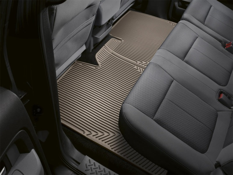 WeatherTech 09+ Ford F-150 Rear Rubber Mats - Tan