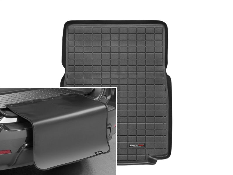 WeatherTech 09-15 BMW 7-Series Cargo With Bumper Protector - Black