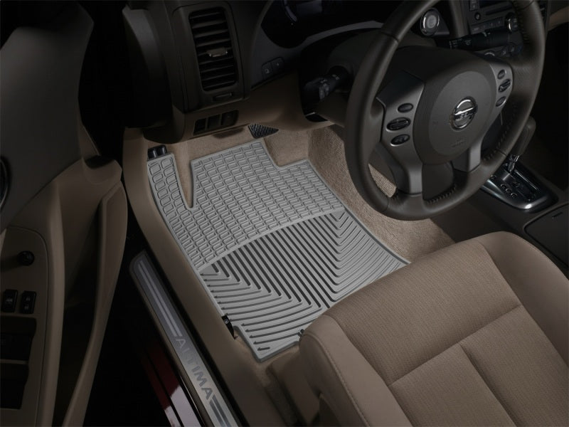 WeatherTech 07-12 Nissan Altima Front Rubber Mats - Grey