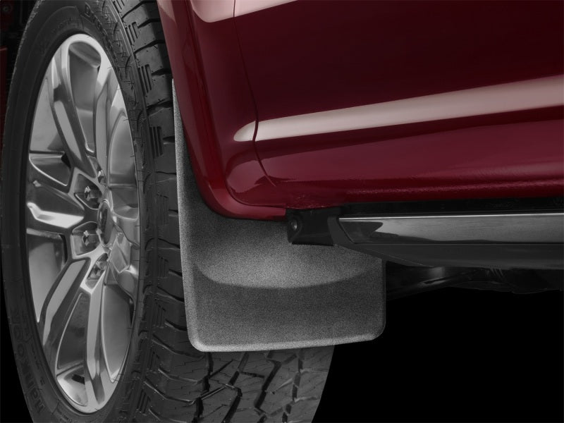 WeatherTech 2015 Ford F-150 w/ Fender Lip Molding No Drill Front Mudflaps