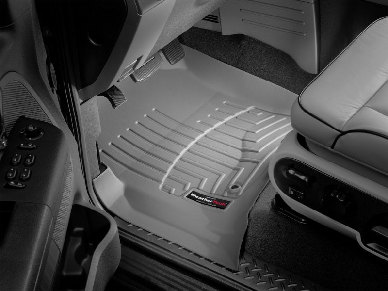 WeatherTech 04-08 Ford F150 Regular Cab Front FloorLiner - Grey