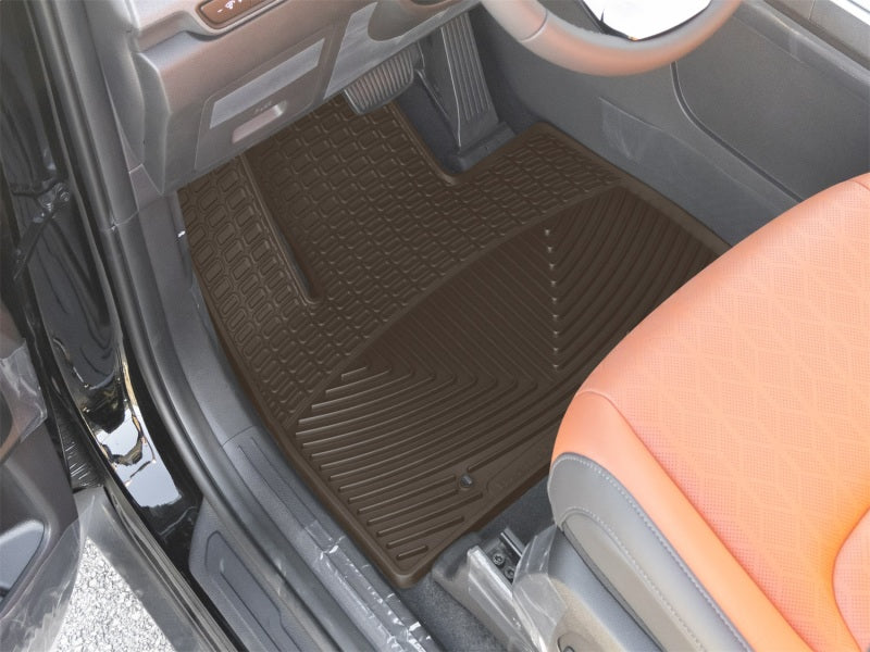 WeatherTech 25-26 Kia Carnival Hybrid 1st Row Front All-Weather Floor Mats - Cocoa