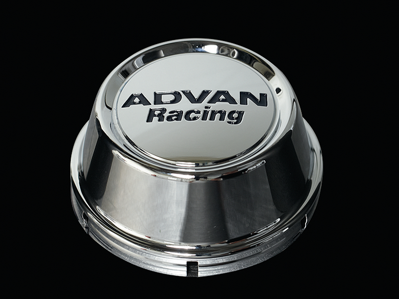 Advan 63mm High Center Cap - Chrome