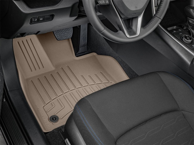 WeatherTech 2019+ Toyota RAV4 Front FloorLiner HP - Tan