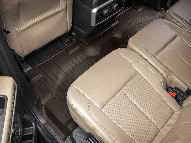 WeatherTech 2021+ Ford Expedition Rear FloorLiner - Cocoa