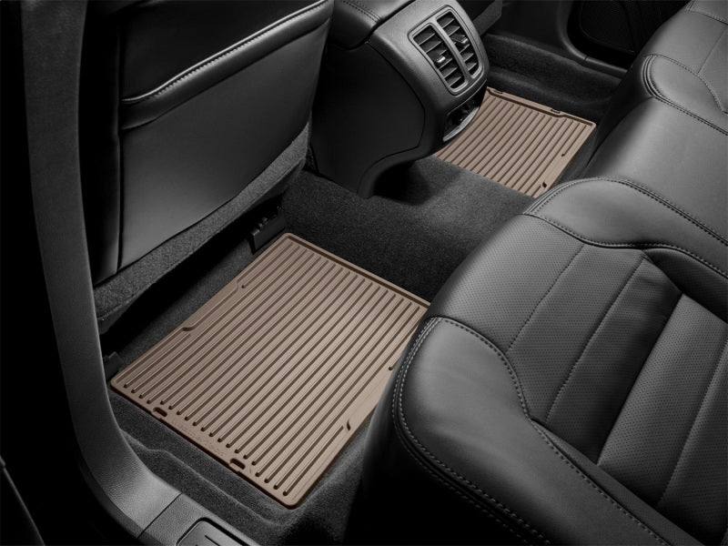 WeatherTech 10+ Ford Taurus Rear Rubber Mats - Tan