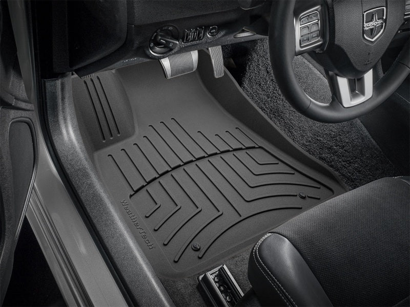 WeatherTech 11-21 Dodge Charger (AWD)/Chrysler 300 & 300C (AWD) Front FloorLiner HP - Black