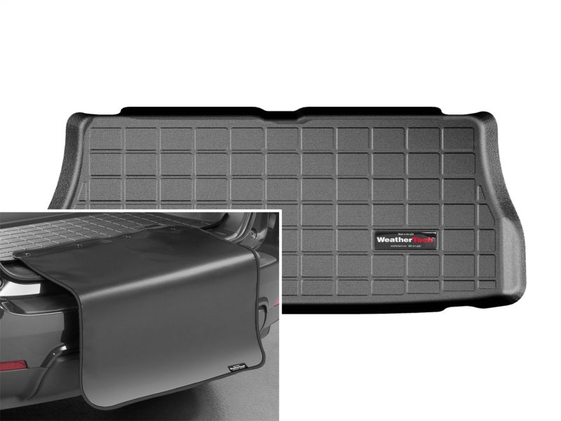 WeatherTech 05-08 Mini Cooper Convertible Cargo Liner w/ Bumper Protector - Black