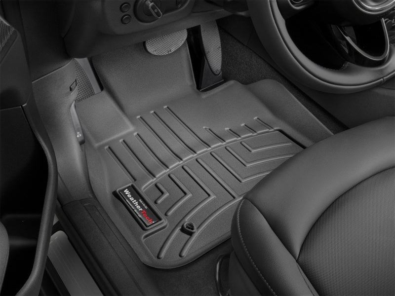 WeatherTech 2016+ Mini Clubman F54 Front FloorLiners - Black