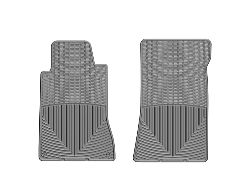 WeatherTech 01-07 Mercedes-Benz C230 Coupe Front Rubber Mats - Grey
