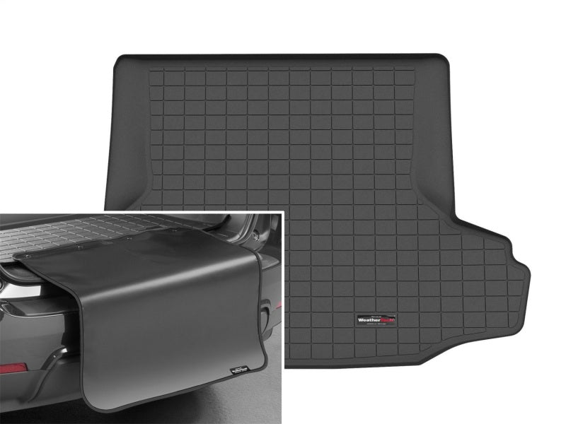 WeatherTech 10-14 Subaru Legacy Sedan Cargo Liner w/ Bumper Protector - Black