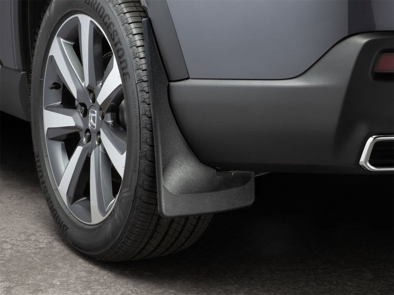 WeatherTech 23-25 Honda Pilot No Drill MudFlaps - Black