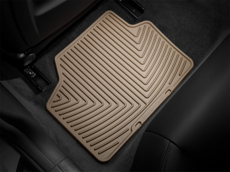 WeatherTech 06-12 BMW 3-Series Rear Rubber Mats - Tan