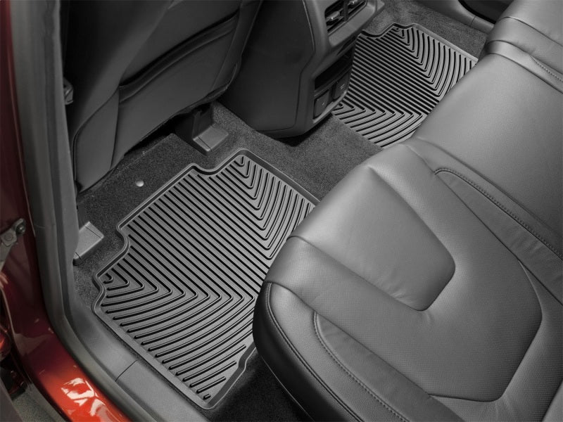 WeatherTech 2015+ Ford Edge Rear Rubber Mats - Black