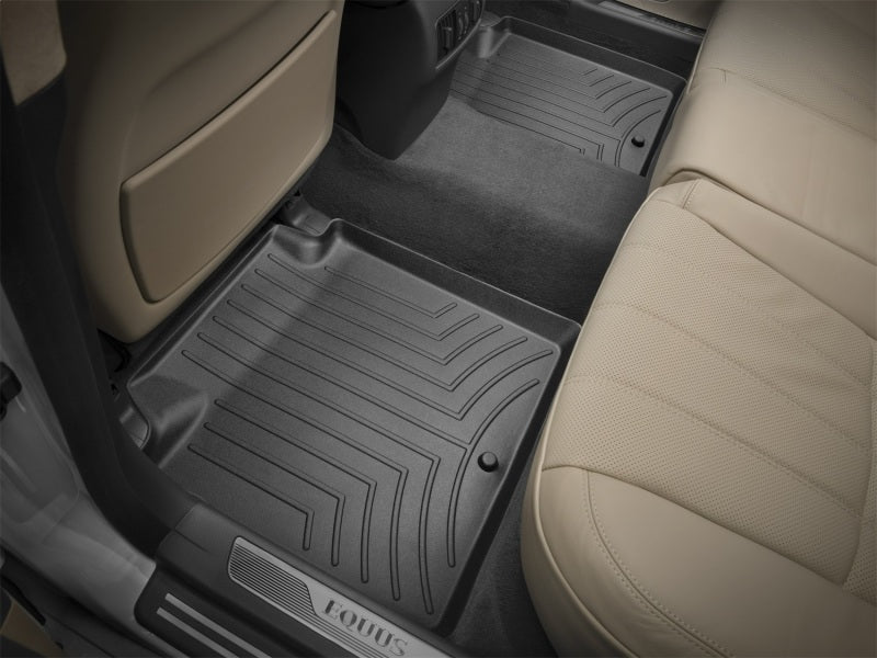 WeatherTech 11+ Hyundai Equus Rear FloorLiner - Black