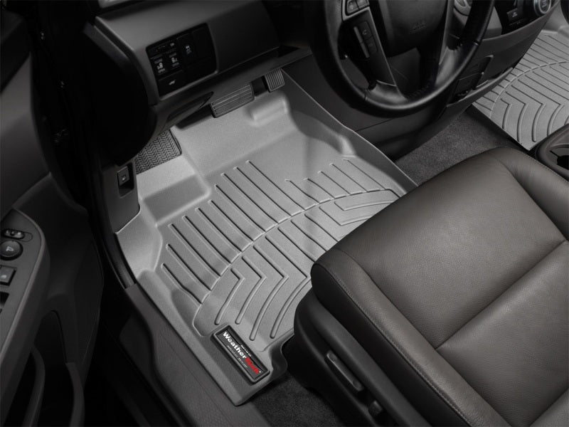 WeatherTech 11+ Honda Odyssey Front FloorLiner - Grey