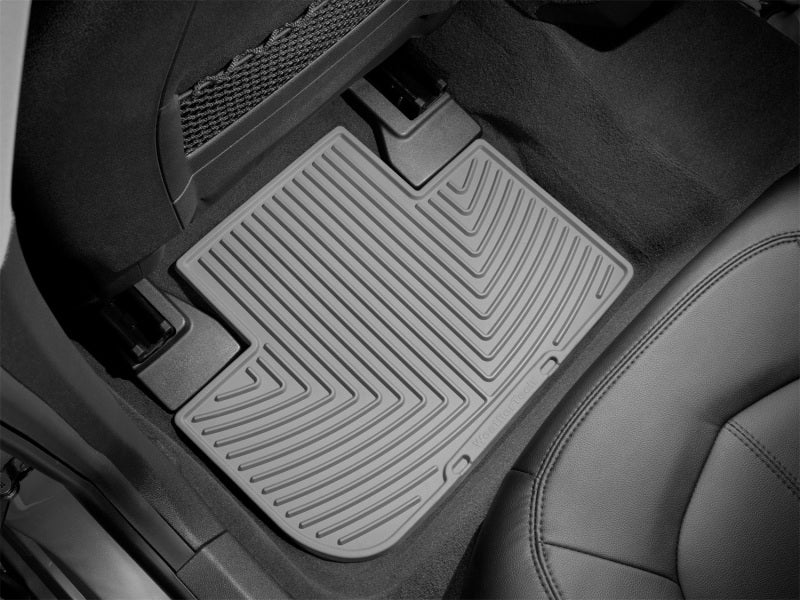 WeatherTech 05+ Cadillac STS Rear Rubber Mats - Grey