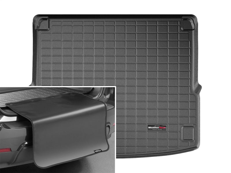 WeatherTech 2020+ Audi Q5 PHEV Cargo With Bumper Protector - Black