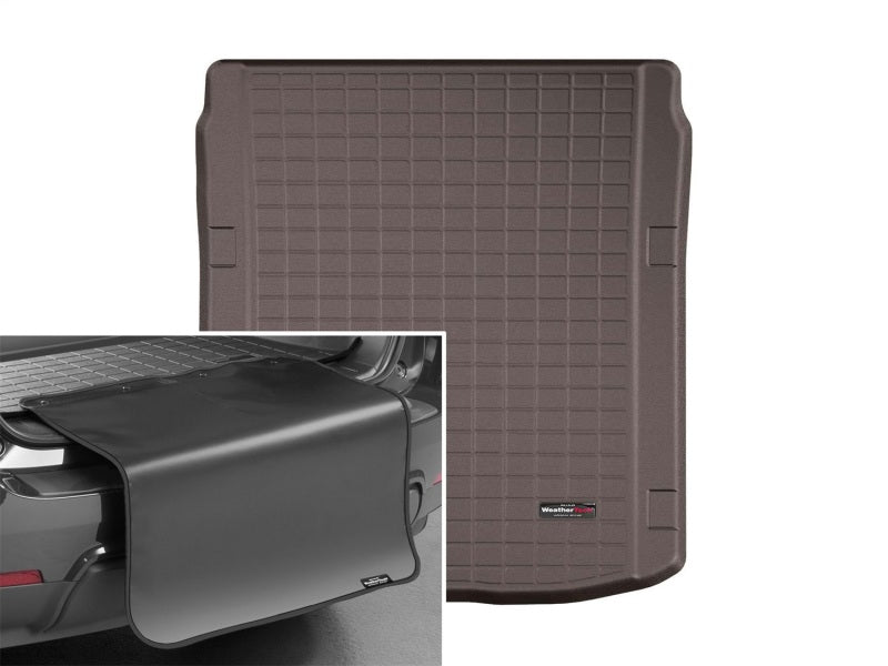WeatherTech 2019+ Audi A7 Cargo With Bumper Protector - Cocoa