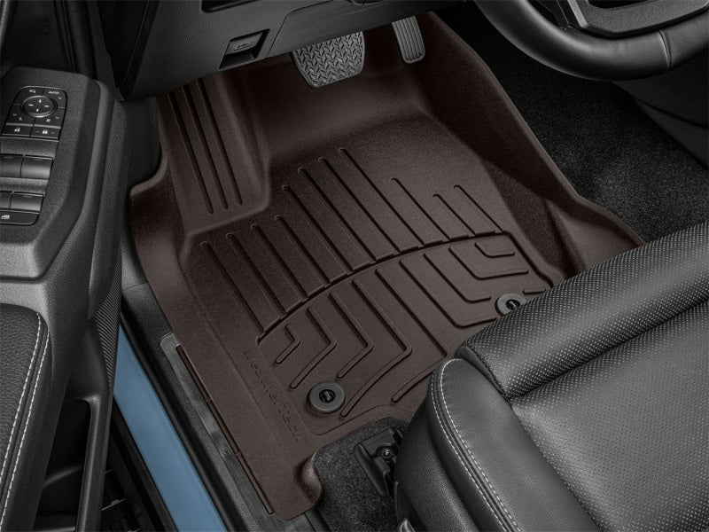 WeatherTech 2025 Toyota Land Cruiser/2024 Lexus GX Front FloorLiner HP - Cocoa