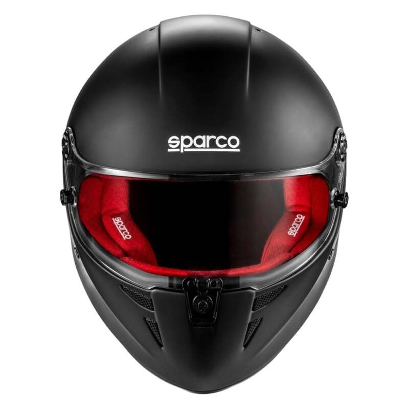 SPARCO Stealth RF Helmet - X Small - Matte Black/Red