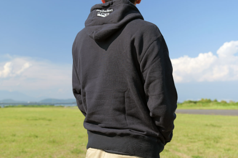 HKS HOODIE SUPER RACING BLACK XL