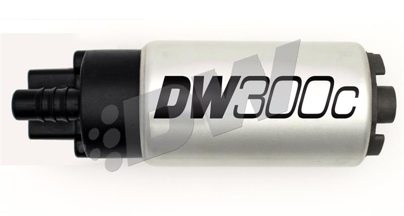 DeatschWerks 340lph DW300C Compact Fuel Pump w/ Ford Focus MK2 RS Set Up Kit (w/o Mounting Clips)