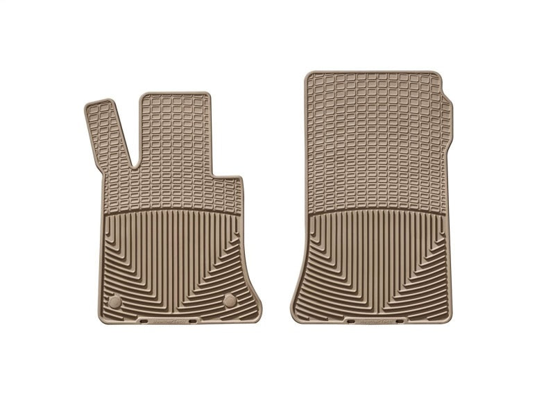 WeatherTech 09+ Mercedes-Benz GLK-Class (X204) Front Rubber Mats - Tan