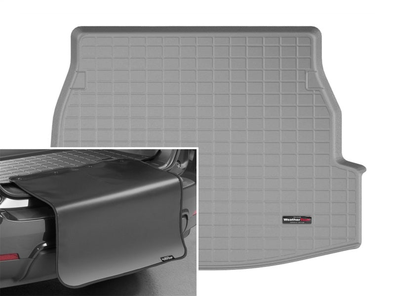 WeatherTech 2019 + Toyota RAV4 Cargo w/ Bumper Protector - Grey