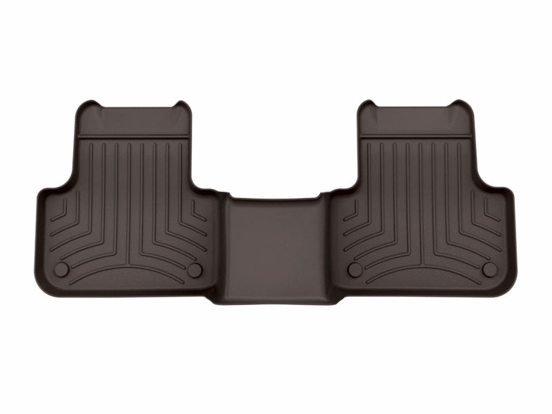 WeatherTech 17-25 Audi Q7-Not Significant Retention post-2nd Row Rear FloorLiner HP - Cocoa