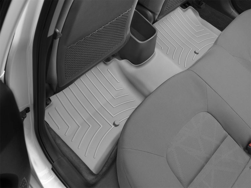 WeatherTech 13+ Kia Rio Rear FloorLiner - Grey