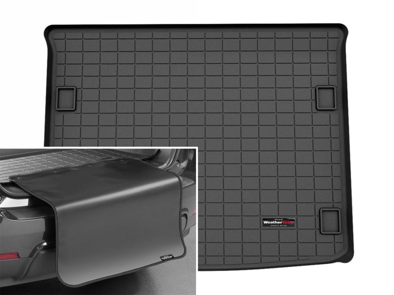 WeatherTech 03-13 Porsche Cayenne Cargo Liner w/ Bumper Protector - Black