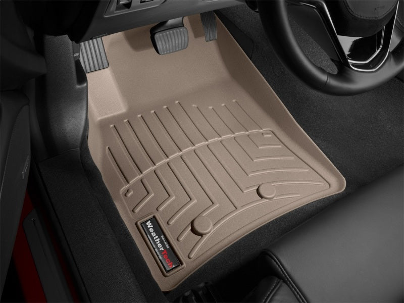 WeatherTech 14-15 Cadillac ELR Front FloorLiner - Tan