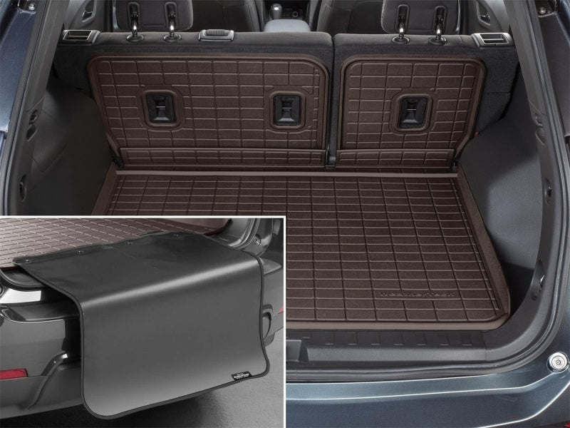 WeatherTech 18-24 GMC Terrain / Terrain Denali Seatback Cargo Liner HP w/Bumper Protector - Cocoa