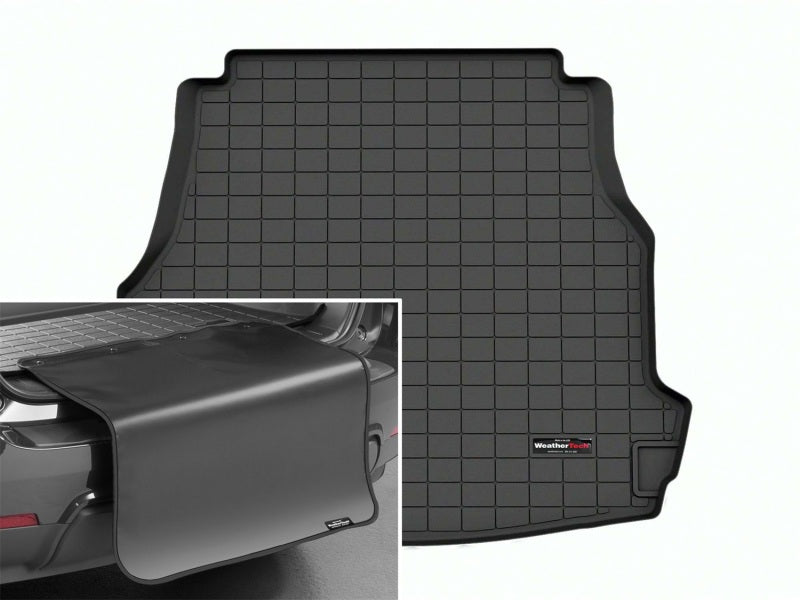 WeatherTech 2022 Mercedes-Benz C-Class W206 Sedan Cargo Liner w/Bumper Protector - Black