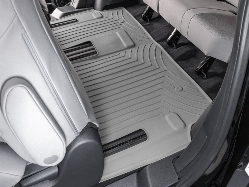 WeatherTech 2021+ Toyota Sienna Rear (3rd Row) FloorLiner HP - Grey (8 Passenger)