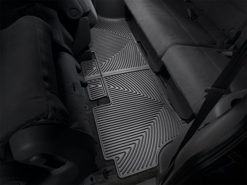 WeatherTech 05-10 Honda Odyssey Rear Rubber Mats - Black