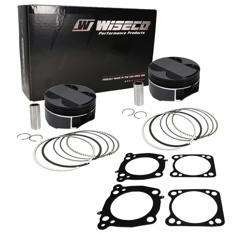 Wiseco HD Milwaukee 8 107cid 11.01 CR (X) Piston Kit
