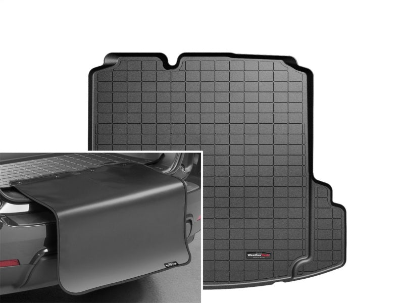 WeatherTech 11-18 Volkswagen Jetta Sedan Cargo Liner w/ Bumper Protector - Black