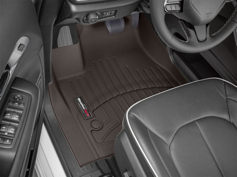 WeatherTech 2021+ Chrysler Pacifica Front FloorLiner - Cocoa