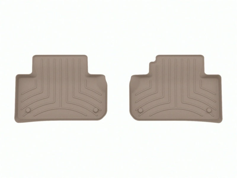 WeatherTech 18-23 Audi Q5/SQ5 (Incl. 21-23 Q5/SQ5 Sportback) Rear FloorLiner HP - Tan