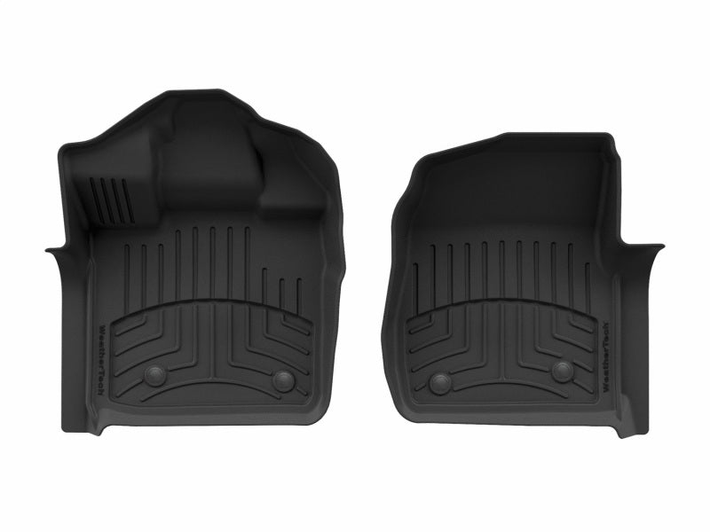 WeatherTech 15-20 Ford F-150 1st Row Front FloorLiner HP for Vinyl Floor - Black
