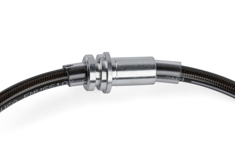 APR 05-22 Audi A3/05-22 Volkswagen GTI/Jetta/Passat Braided Stainless Steel Brake Line Set - Front