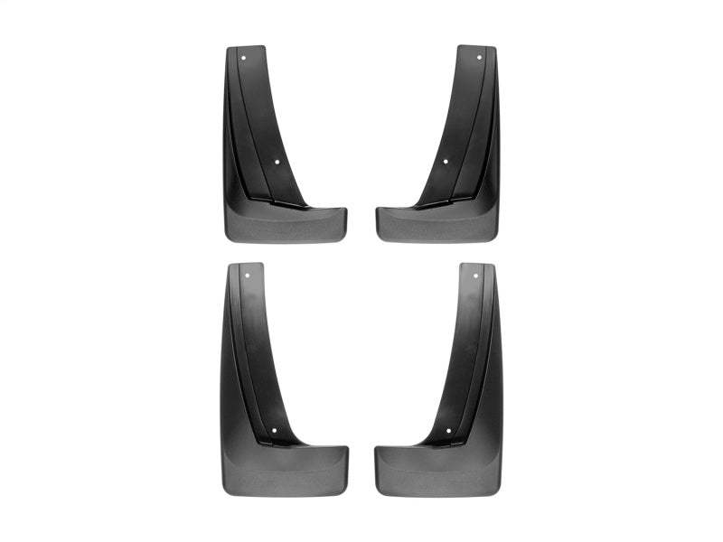 WeatherTech 2018+ GMC Terrain No Drill Mudflaps - Black
