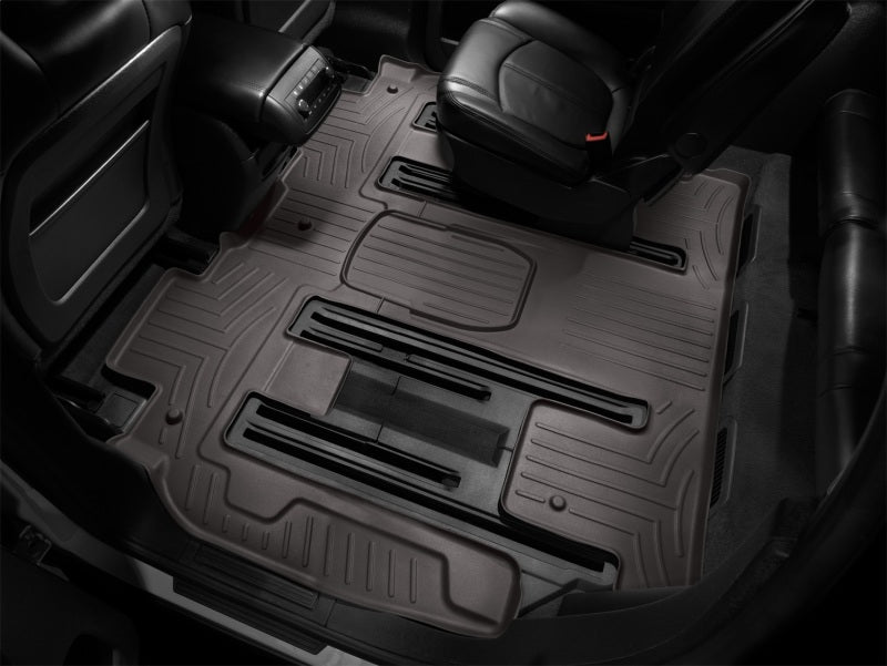 WeatherTech 08-10 Buick Enclave Rear FloorLiner - Cocoa