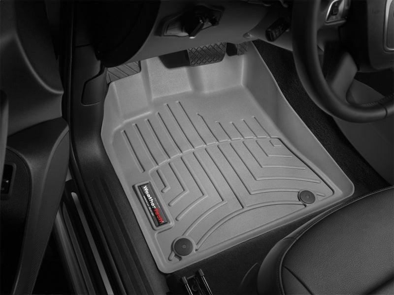 WeatherTech 09+ Audi Q5 Front FloorLiner - Grey