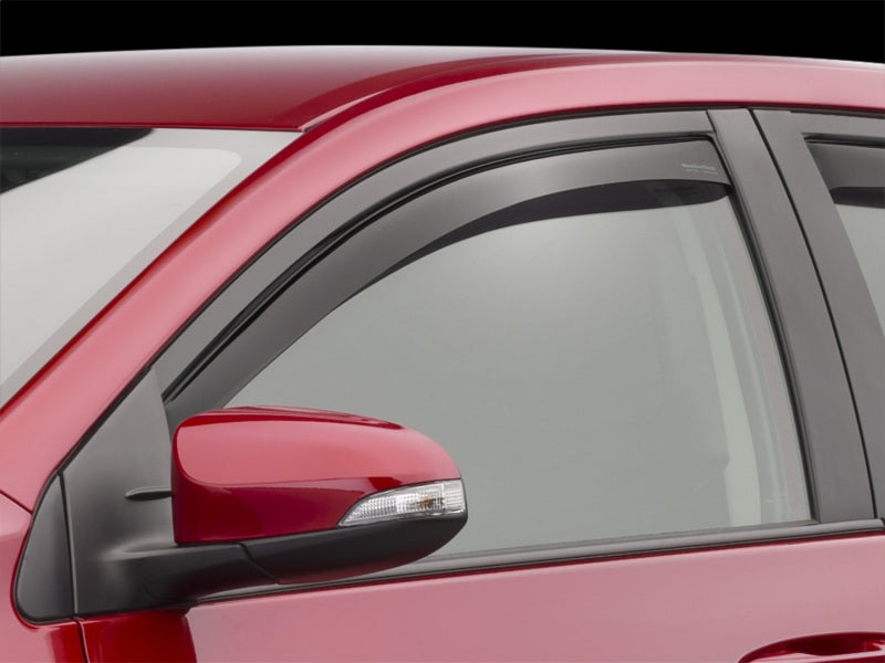 WeatherTech 11-18 Volkswagen Jetta Rear Rear Side Window Deflectors-Dark Tint