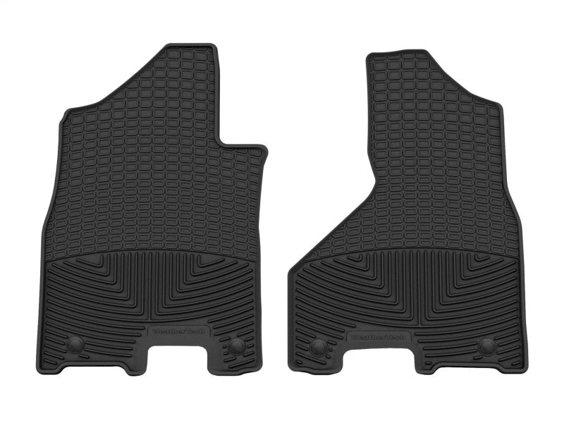 WeatherTech 19+ Dodge Ram 2500 Front Rubber Mats - Black