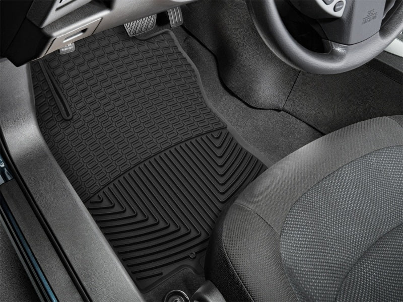 WeatherTech 2014+ Nissan Rogue (Also Fits Hybrid) Front Rubber Mats - Black