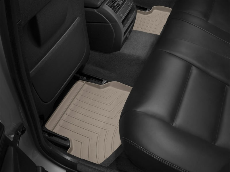 WeatherTech 14+ BMW 5-Series (F10/F11) Rear FloorLiner - Tan
